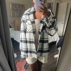 Lizard Thicket Plaid Shacket